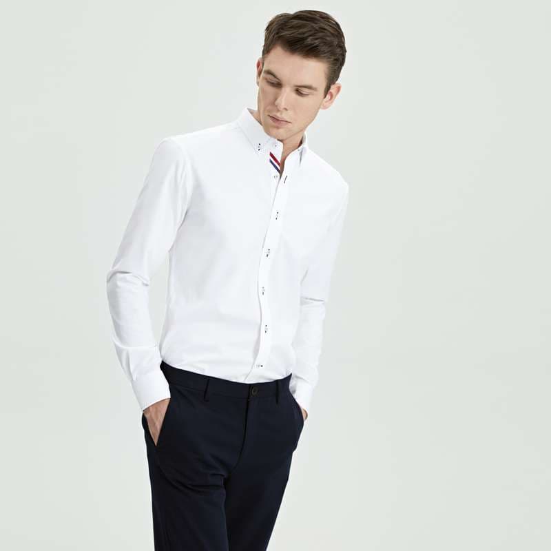 白シャツ　クラシックエレガンス・ドレスシャツ
