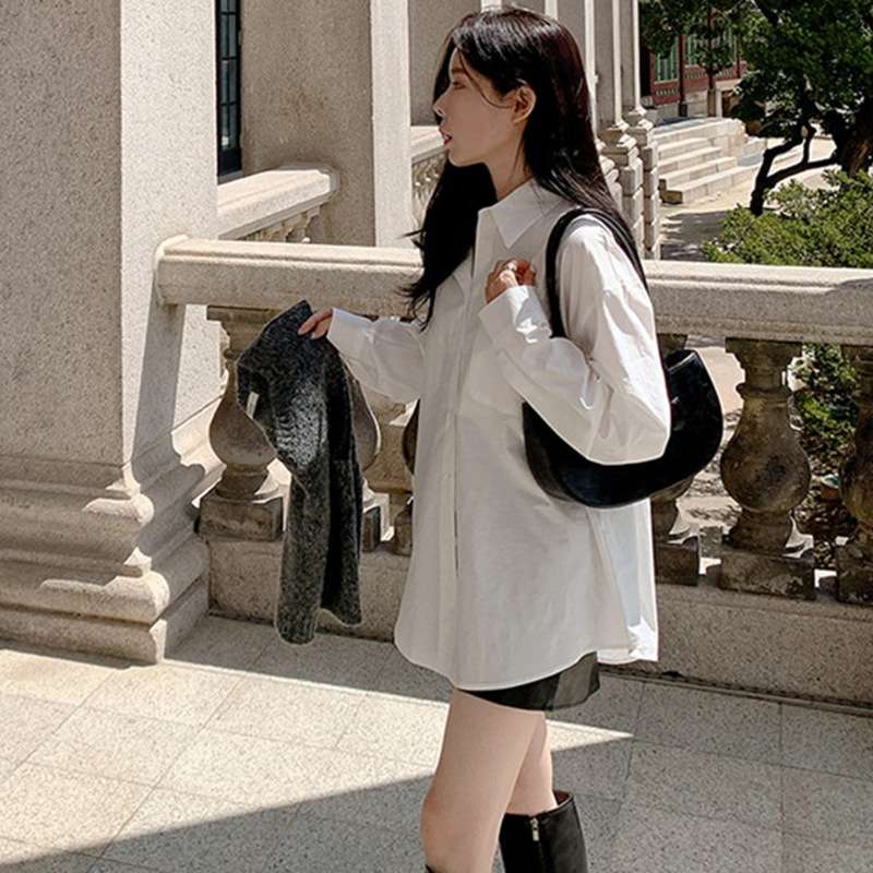 白シャツ　ベーシックエレガンス シャツ
