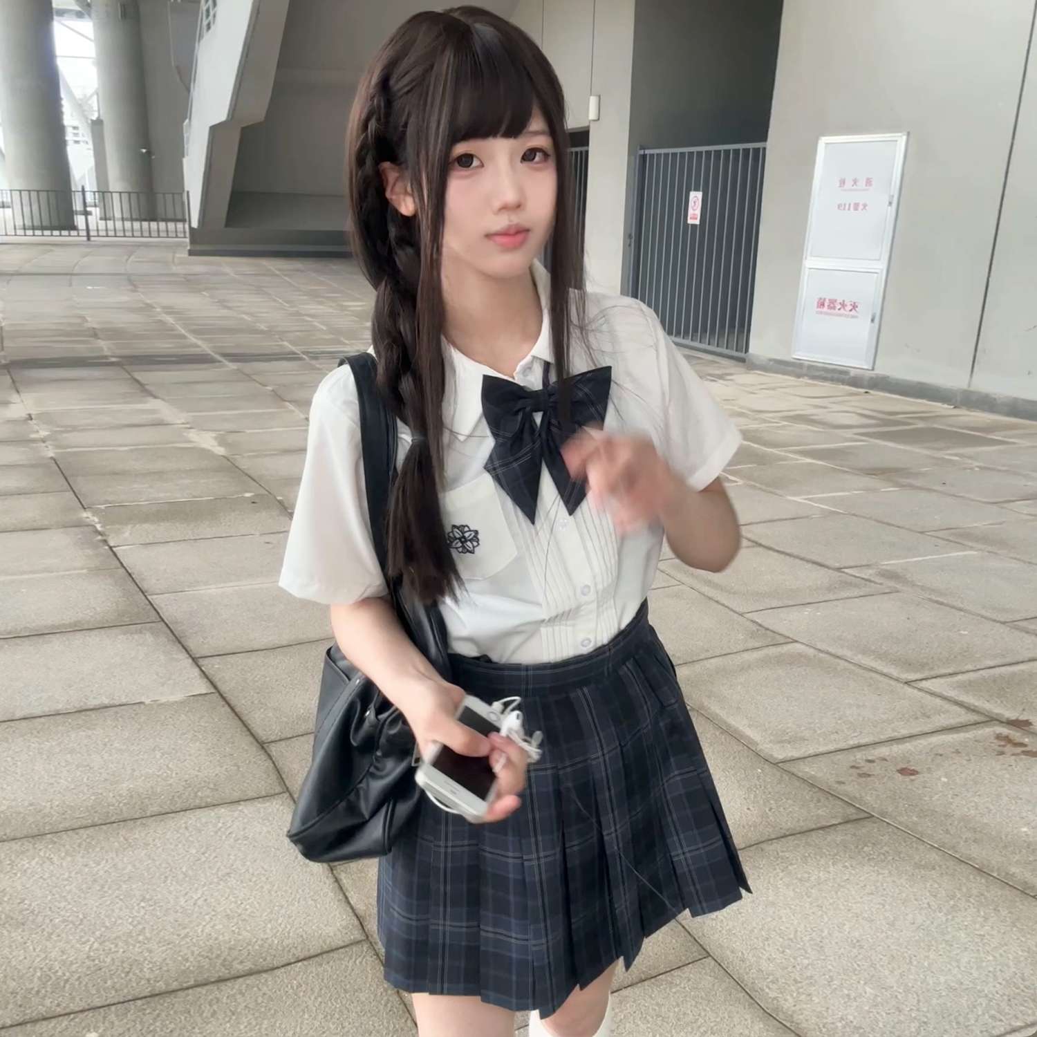 白シャツ　クラシックスクールシャツ