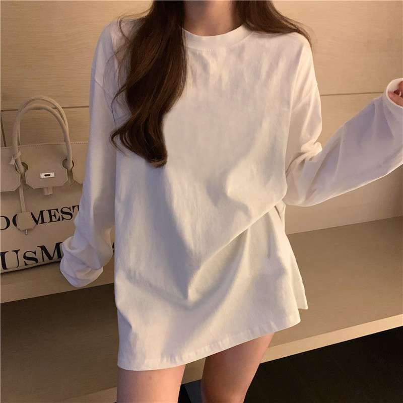 白シャツ　リラックスオーバーサイズTシャツ