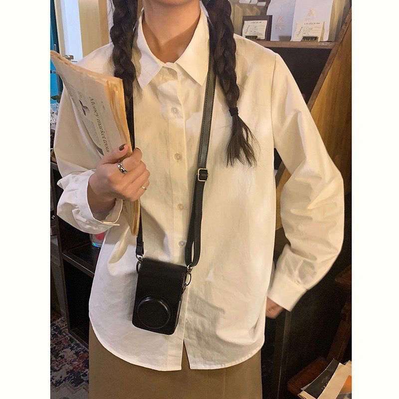 白シャツ　ヴィンテージオーバーサイズシャツ