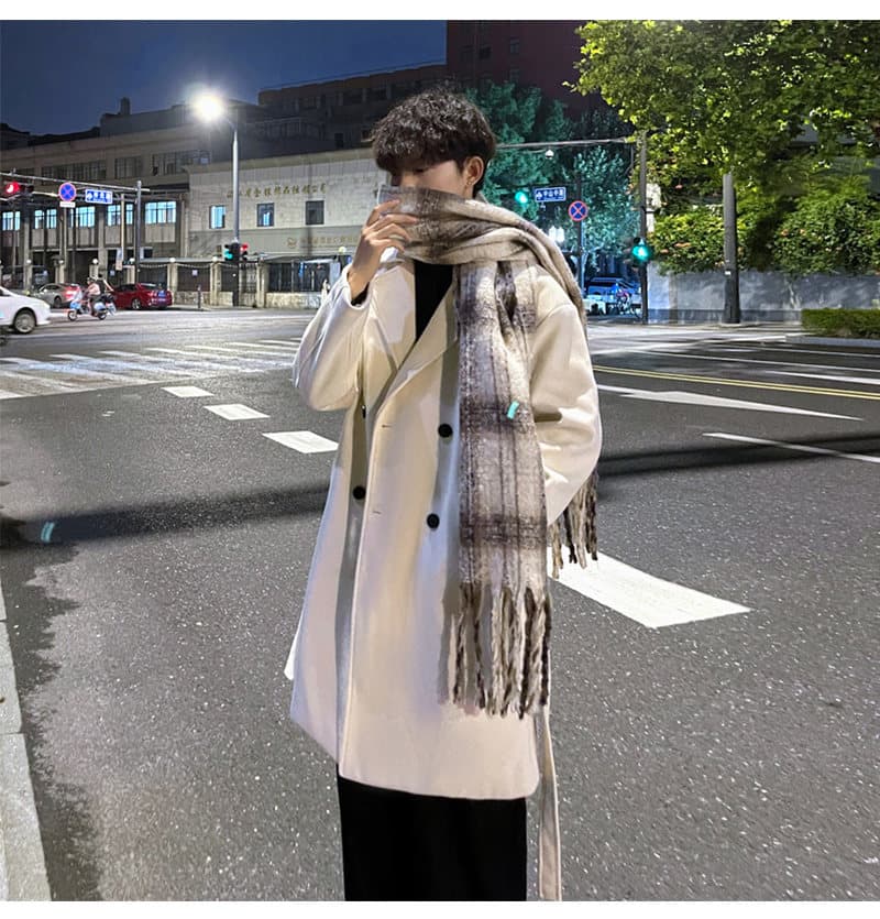 白シャツ　【冬】プレミアムトレンチコート