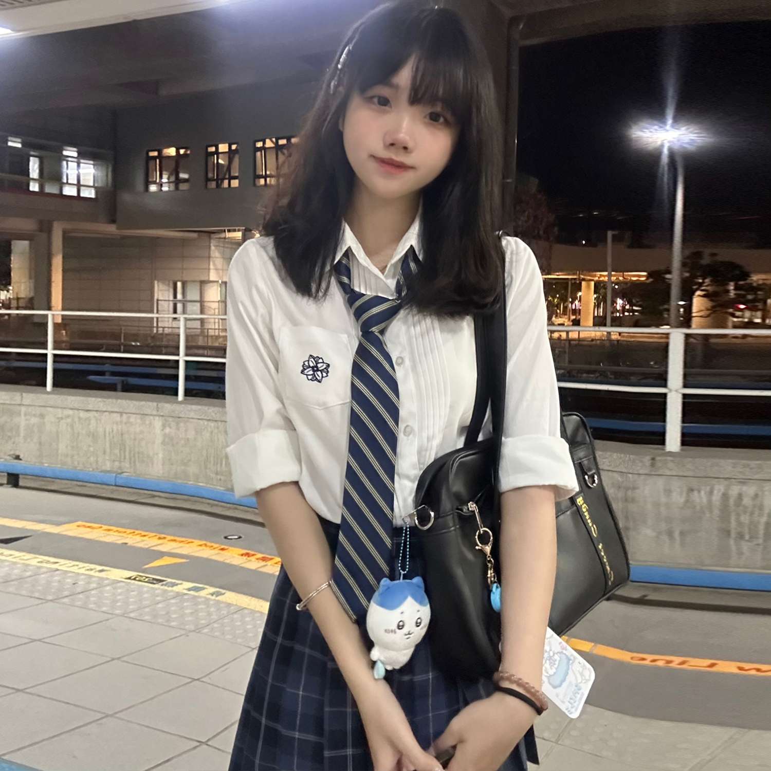 白シャツ　クラシックスクールシャツ